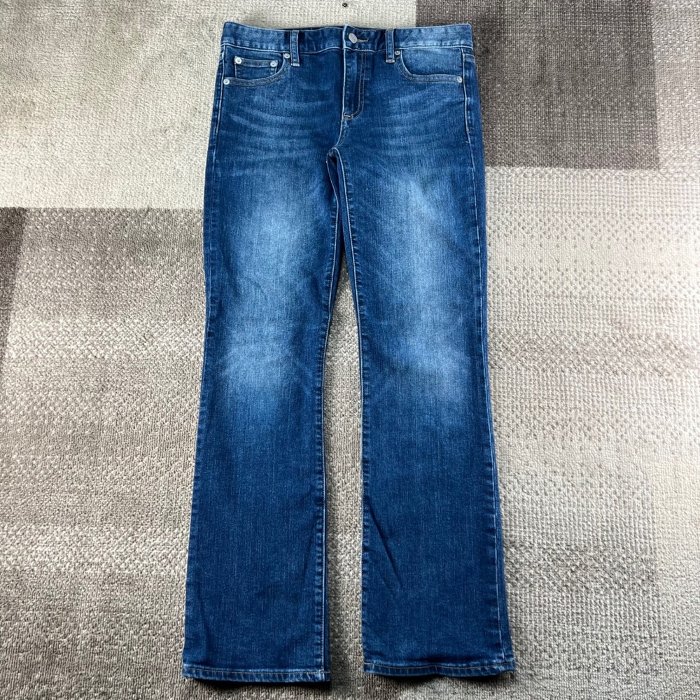 Y2K Gap 1969 Perfect Boot Jeans Womens 27 Short Medium Wash Denim Blue